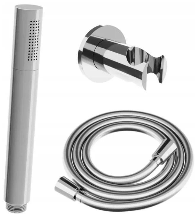 Mexen príslušenstvo - 1-bodový ručný sprchový set R-70, chróm, 785706051-00