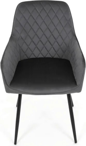 Jedálenská stolička sivá DCH-215 GREY4