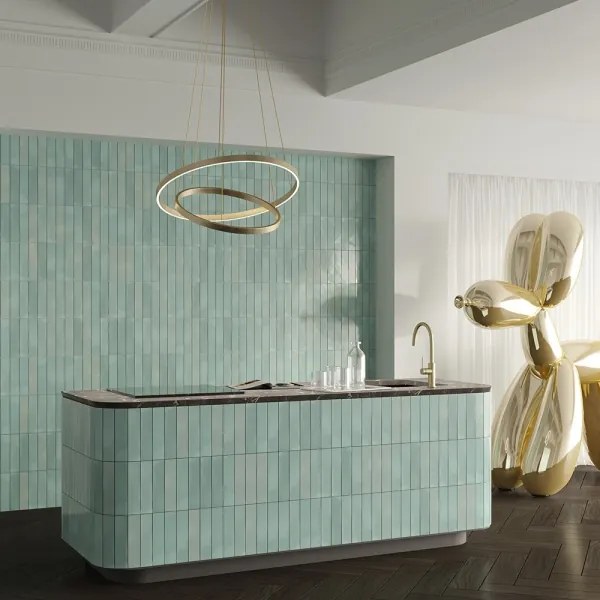 Maytoni MOD058PL-L74BS3K - LED Luster na lanku RIM LED/88W/230V pr. 80 cm zlatá