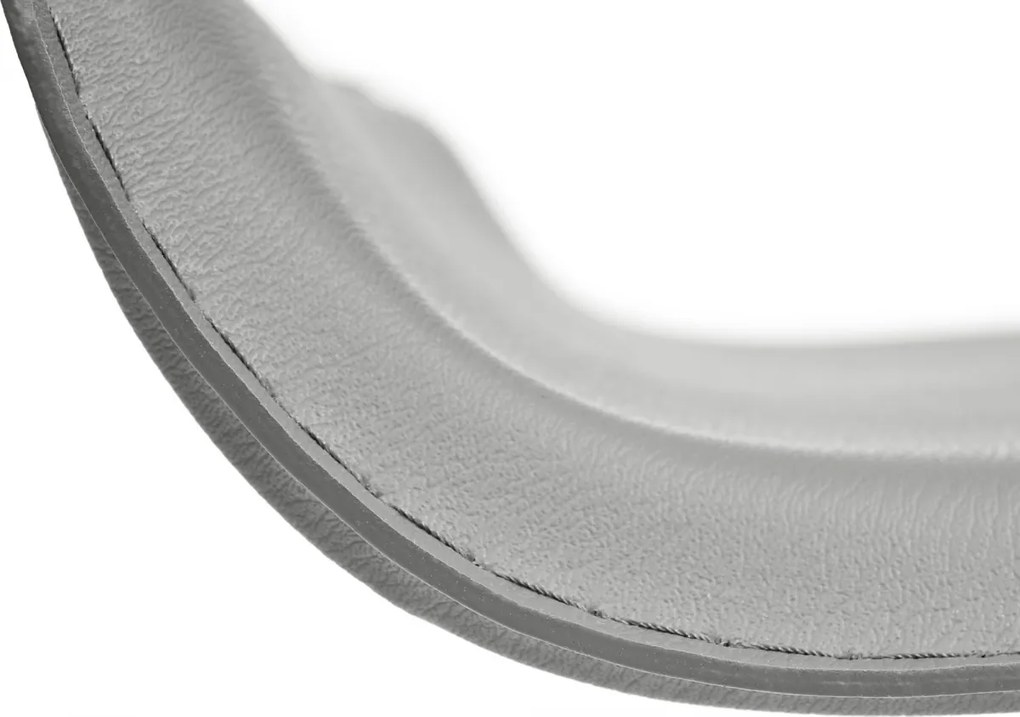 Barová stolička Dyn - podnož chróm - Sivá