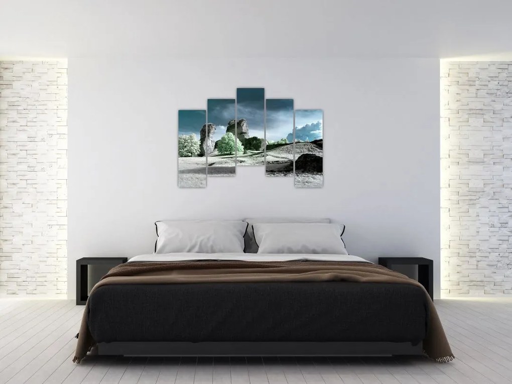 Zimná krajina - obraz