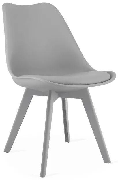 Set dvoch jedálenských stoličiek MARK sivý (2 ks)