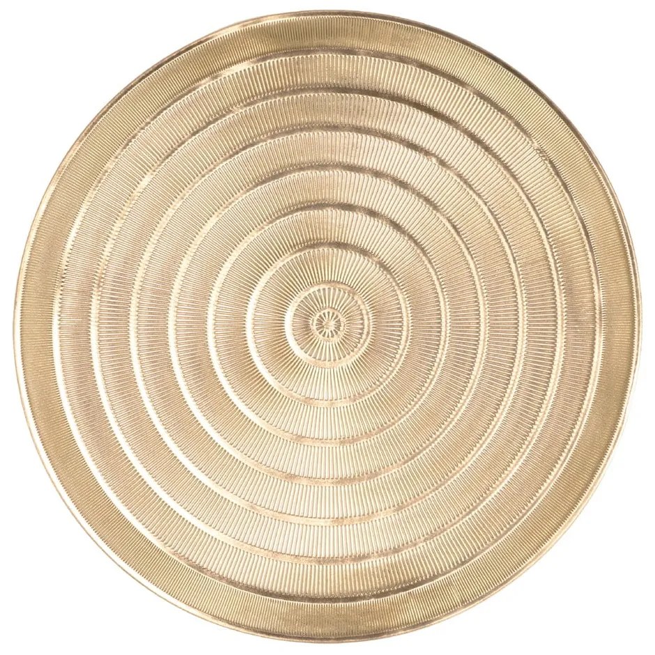Prestieranie v zlatej farbe Tiseco Home Studio, ⌀ 39,5 cm