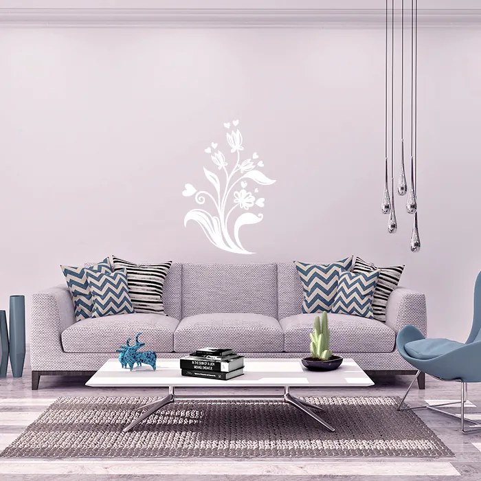 Sablio Samolepka na stenu: Ornament 2 - 84x120 cm