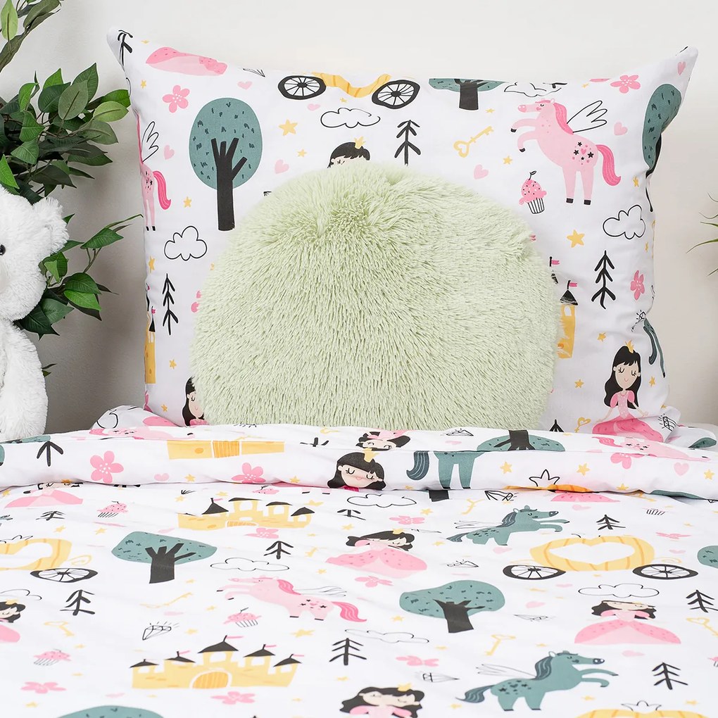 4Home Detské bavlnené obliečky Fairytale Dream, 140 x 200 cm, 70 x 90 cm