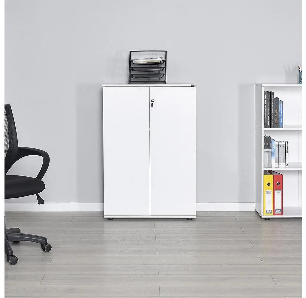 Adore Furniture Komoda 109x72 cm biela AD0095