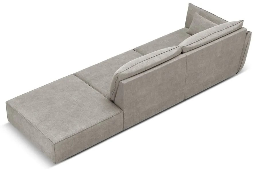 Svetlosivá leňoška (ľavý roh) Vanda – Mazzini Sofas