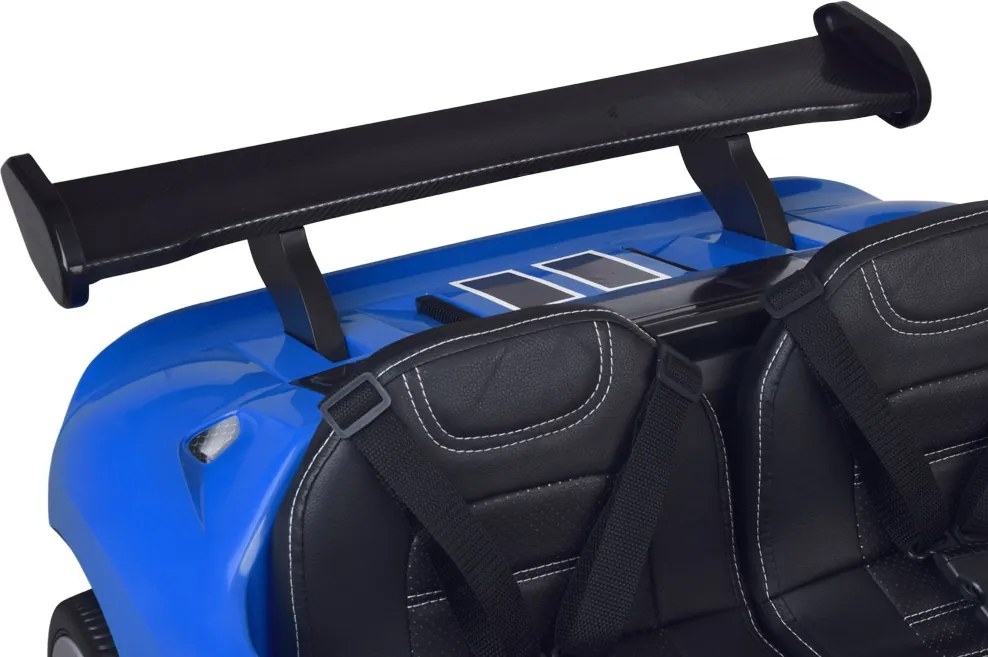 JOKOMISIADA Detské auto na batériu Ford GT so 4 motormi dvojmiestne s diaľkovým ovládaním modré PA0337