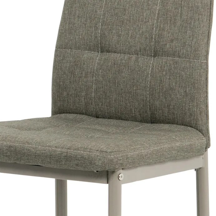 Autronic BONTEC Jedálenská stolička, béžová, látka, DCL-397 CRM2 Farba: Béžová