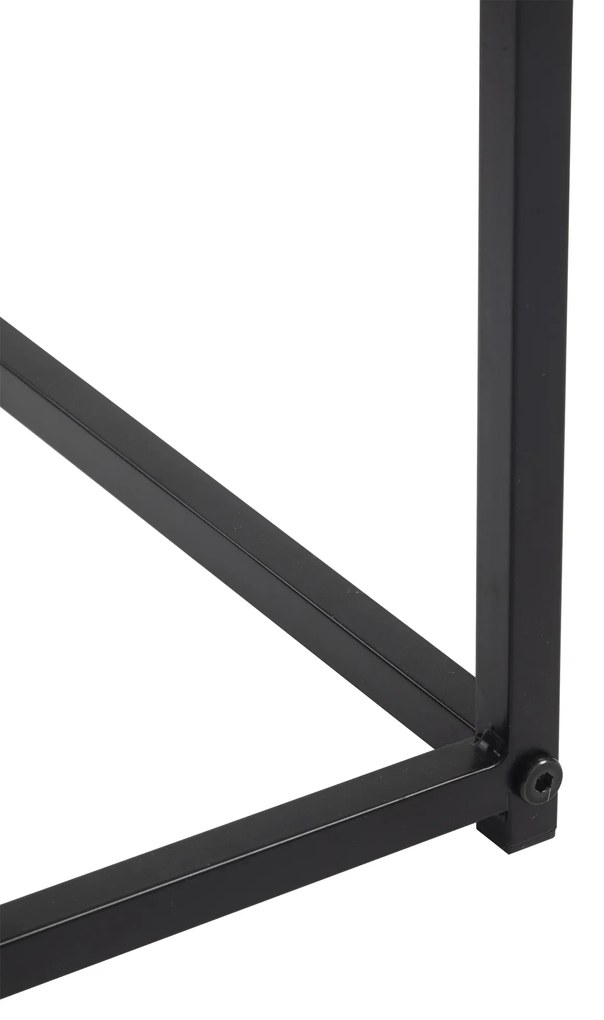 Noela Sada odkladacích stolíkov v dekore čierneho mramoru DUETTA 38,35