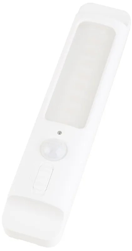 LED svietidlo do skrinky, 1x LED 0,5w 4000k, w, pohybový senzor + vešiak