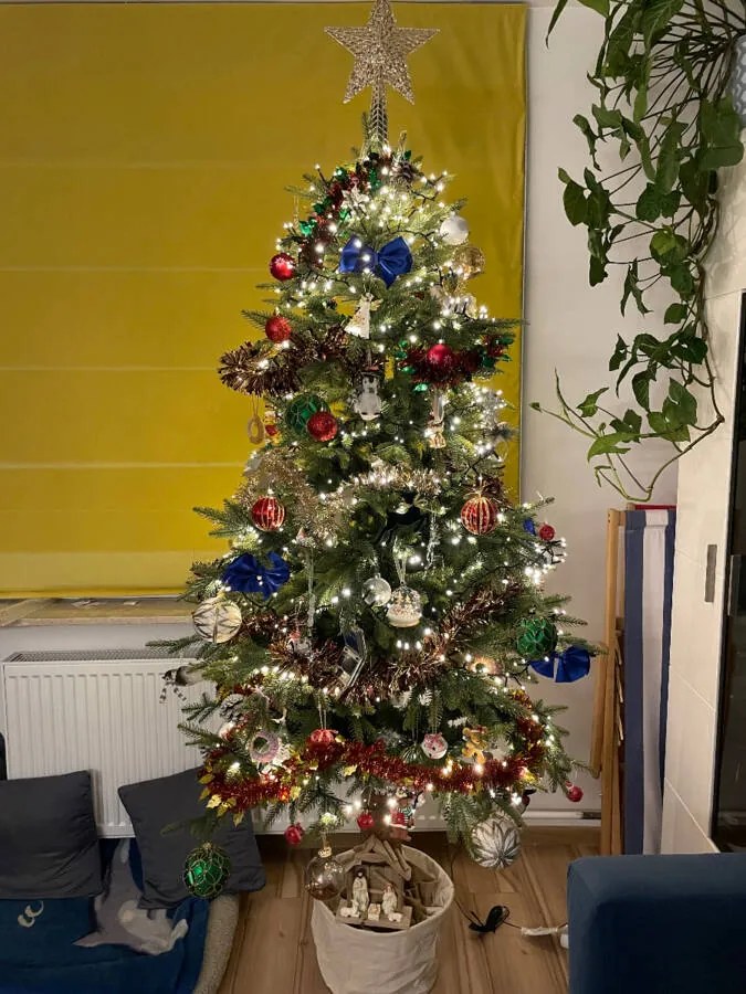 Smrek Bavorský na pni 3D- 220cm