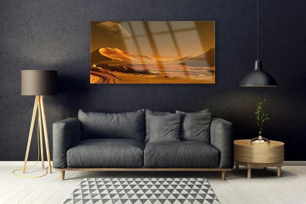 Obraz plexi Púšť vesmír príroda 120x60 cm