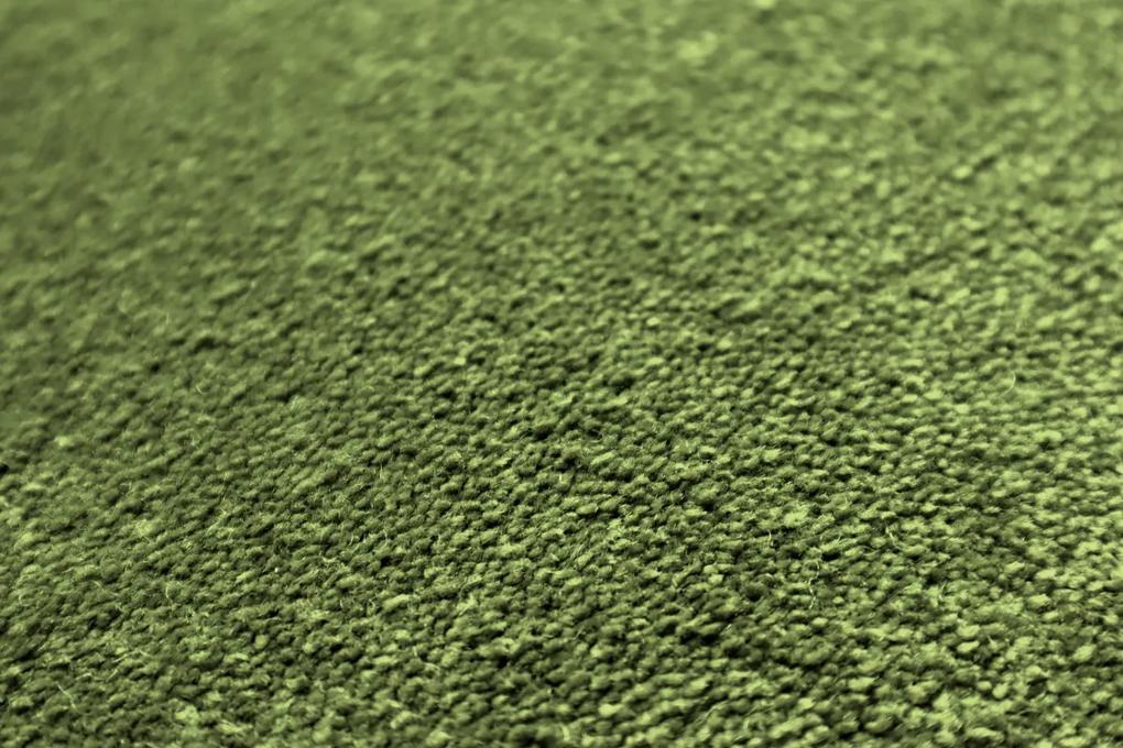 Lano - koberce a trávy Metrážny koberec Nano Smart 591 zelený - Kruh s obšitím cm
