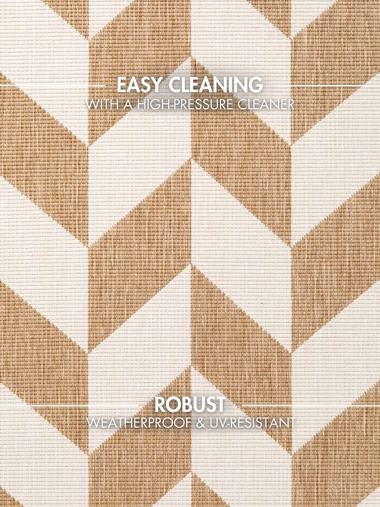 Ted Baker, Kusový koberec Ted Baker Haringey 106379 Natural White, 80x200, béžová, chodba / predsieň