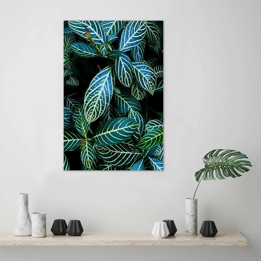 Gario Plagát Šťavnaté zelené listy Farba rámu: Bez rámu, Rozmery: 30 x 45 cm