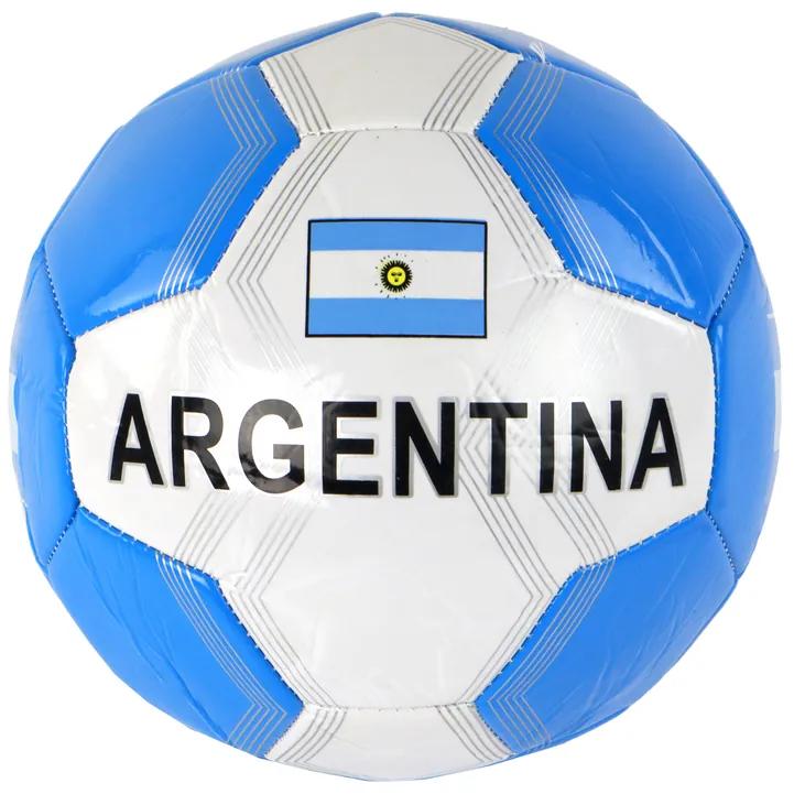 Lean Toys Futbalová lopta 24cm - Vlajka Argentína