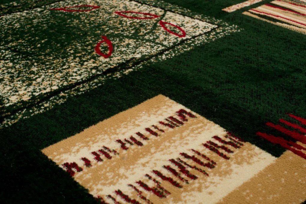 TA Koberec 5067D ZELENÝ ATLAS PP Rozmer: 160x220 cm