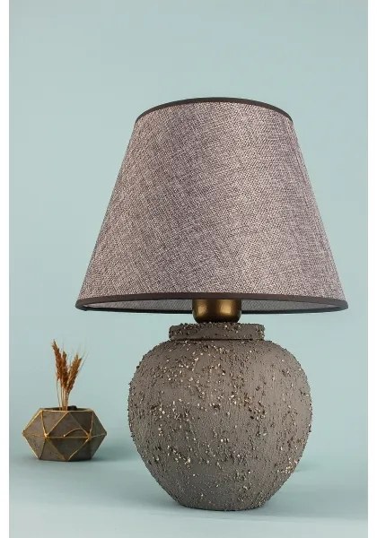 Stolná lampa RAMZES 1xE27/40W/230V hnedá