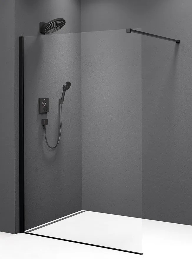 Polysan Polysan, MODULAR SHOWER stena na inštaláciu na múr, jednodielna, 1000 mm, MS1-100B