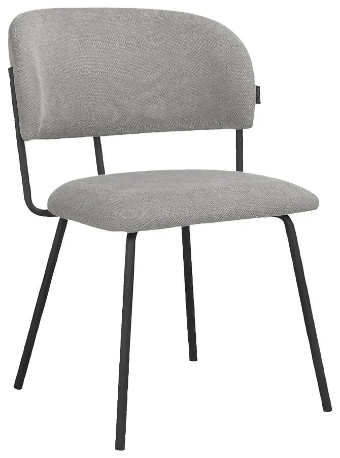 Sivé jedálenské stoličky v súprave 2 ks Claudia – Støraa