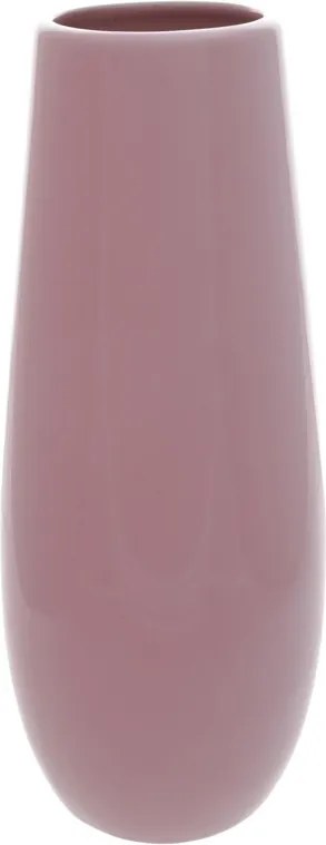 Váza Luna 30 cm, ružová