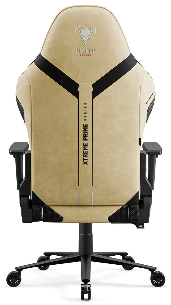 Herné kreslo Normal Size, zlatý-čierny: Diablo X-One Prime Broken Gold