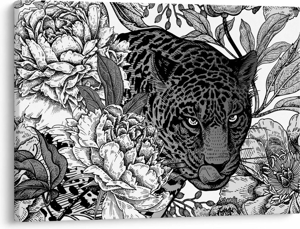 Obraz - Exotická záhrada (70x50 cm)