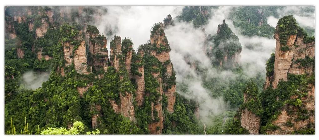 Obraz - National Park Zhangjiajie, Čína (120x50 cm)