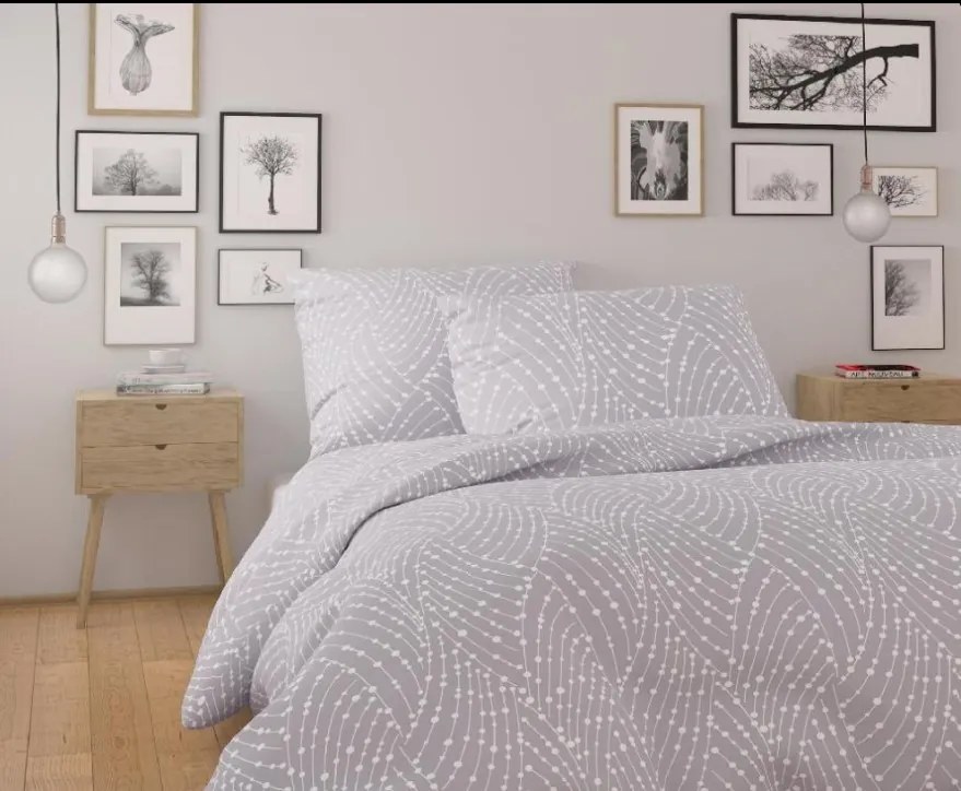 Bavlnené obliečky NORDIC COLLECTION  ASTRA 140x200/70x90 cm
