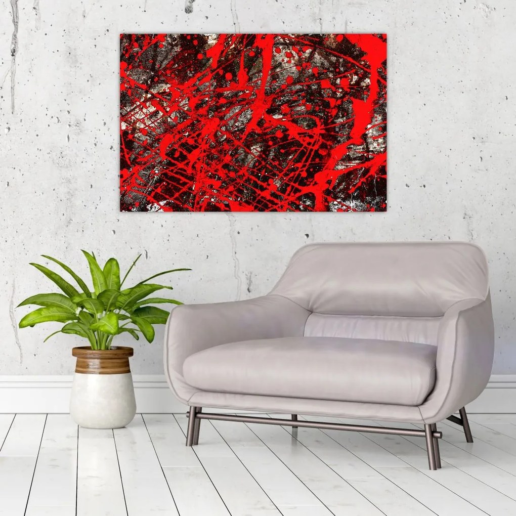 Obraz - Expresívne abstrakcie (90x60 cm)