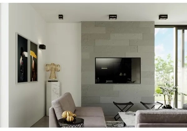 Nástenné svietidlo LOBO 1xG9/40W/230V čierna