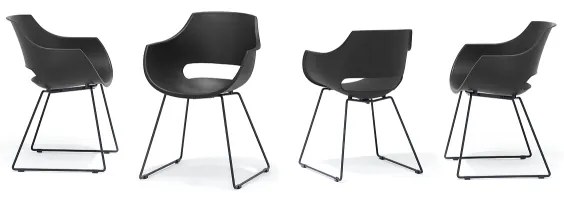 Stolička ROCKY 1 ks čierna