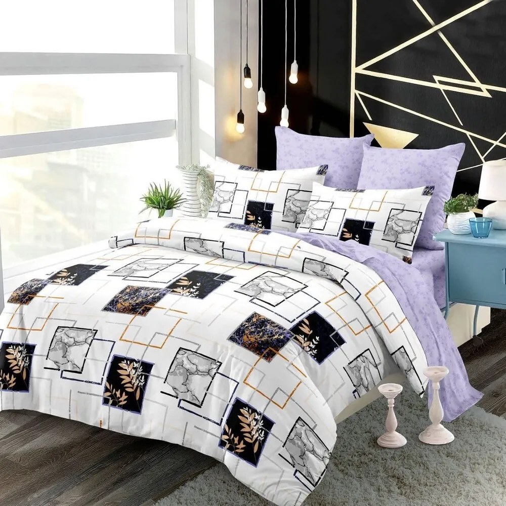 Obliečky Homa ALANZA WINDOW 7-dielna sada 140x200 cm