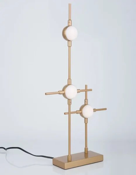 LED stolová lampa Atomo 28 zlaté