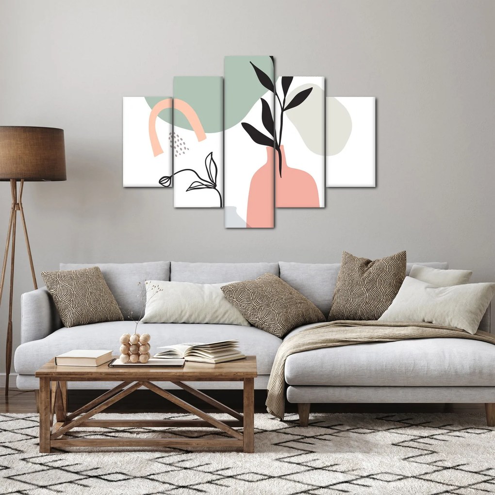 Obraz - Kvety vo váze N⁰3 (150x105 cm)