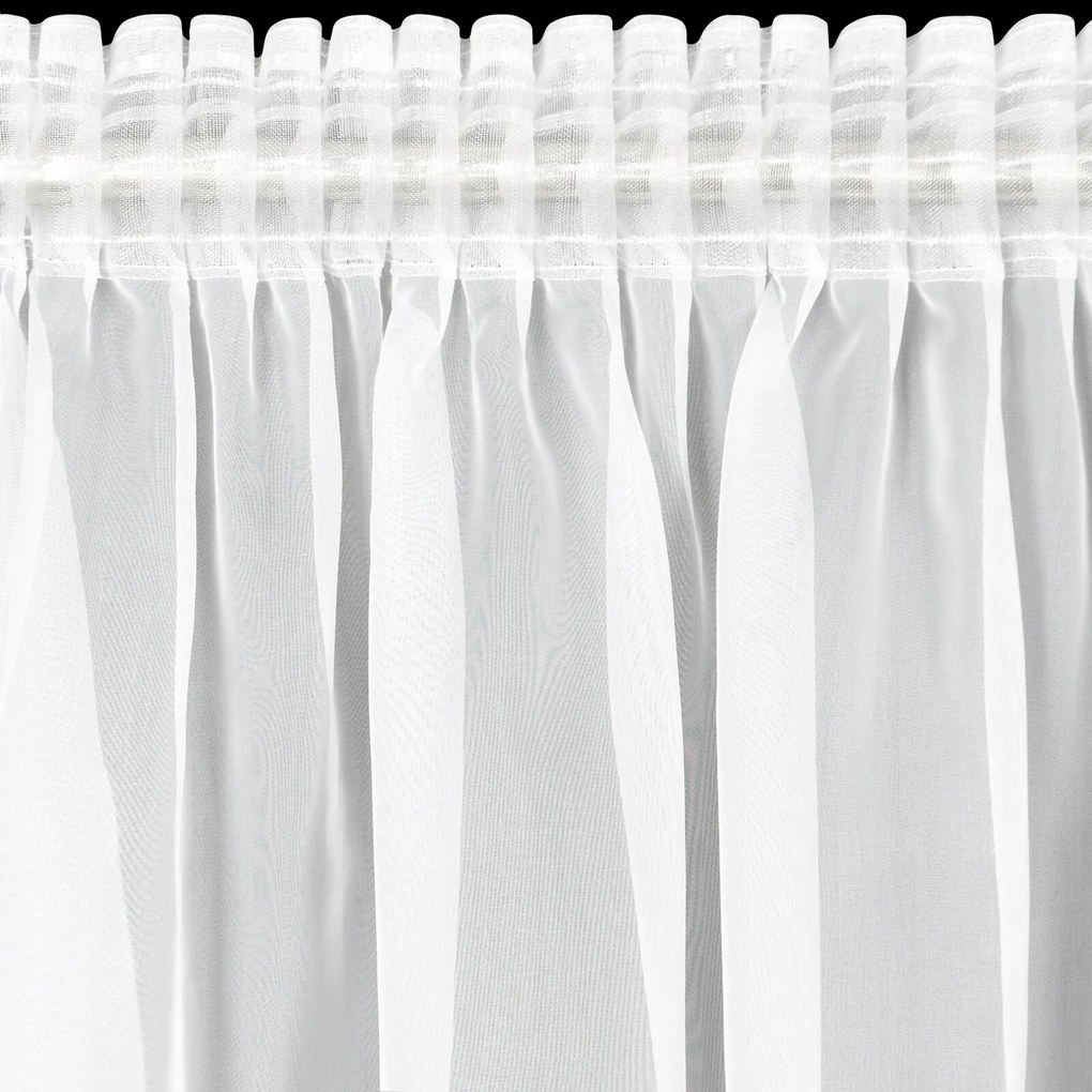ZÁCLONA NA PÁSKE LUCY 400X300 CM BIELA