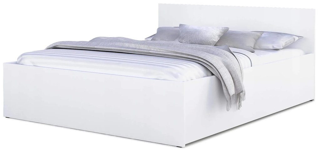 GL Manželská posteľ Dorian - biela Rozmer: 140x200
