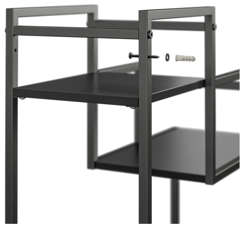 Čierny stojan na kvetiny Novogratz Weston