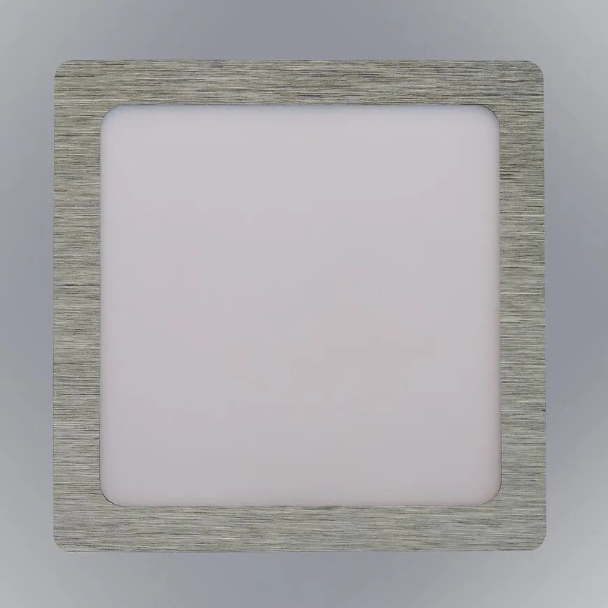 LED panelový blok 24W 4200K štvorcový chróm