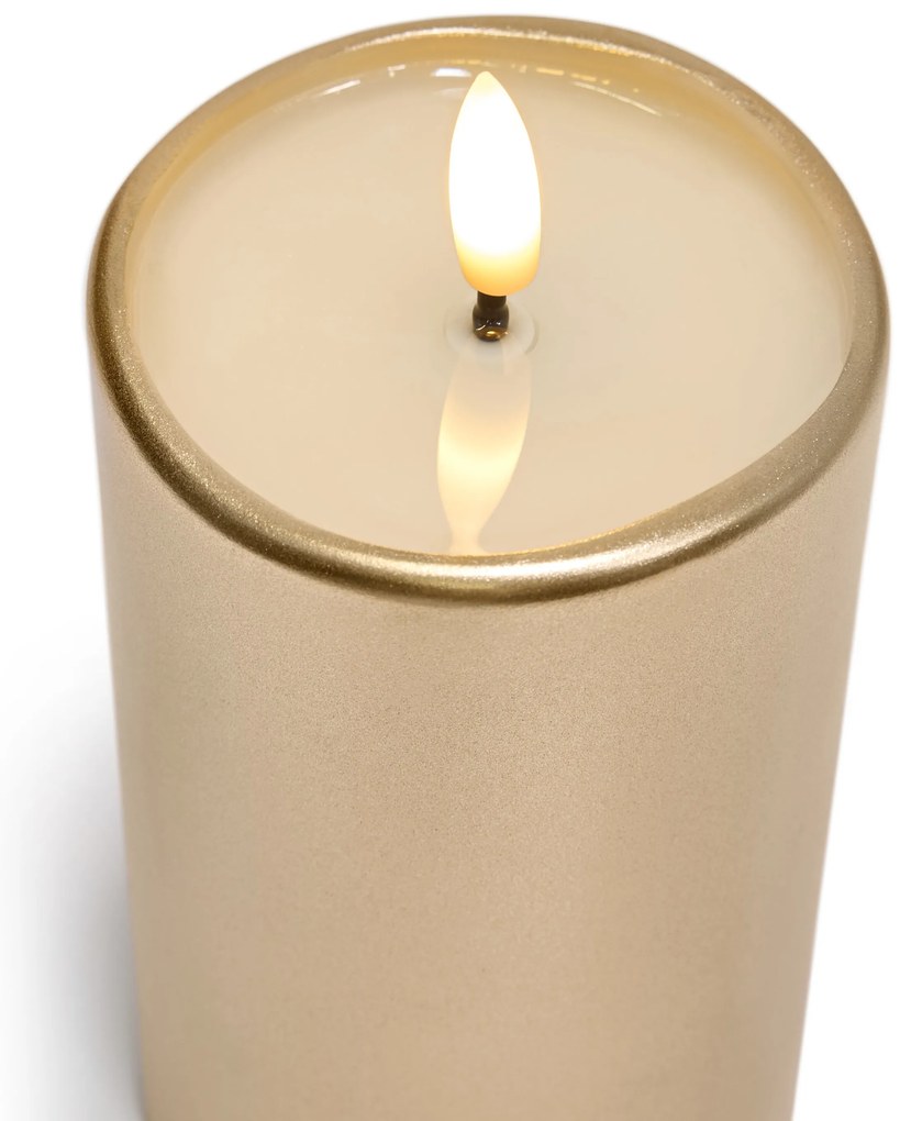 LED sviečky s výplňou z pravého vosku