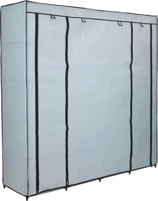 Šatníková skriňa OLENA sivá