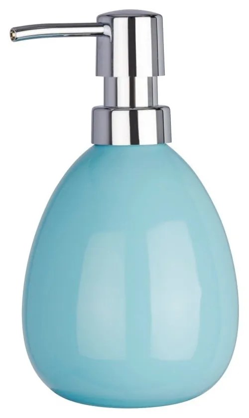Svetlomodrý dávkovač na mydlo Wenko Polaris Blue
