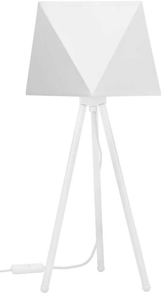 Stolná lampa Diamond, 1x textilné tienidlo (výber z 10 farieb), (výber z 3 farieb konštrukcie)
