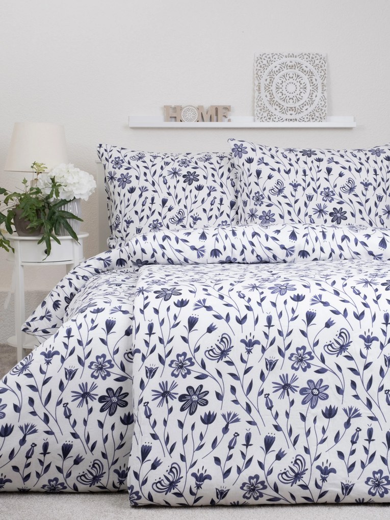 Francúzske flanelové obliečky - Lúčne kvety