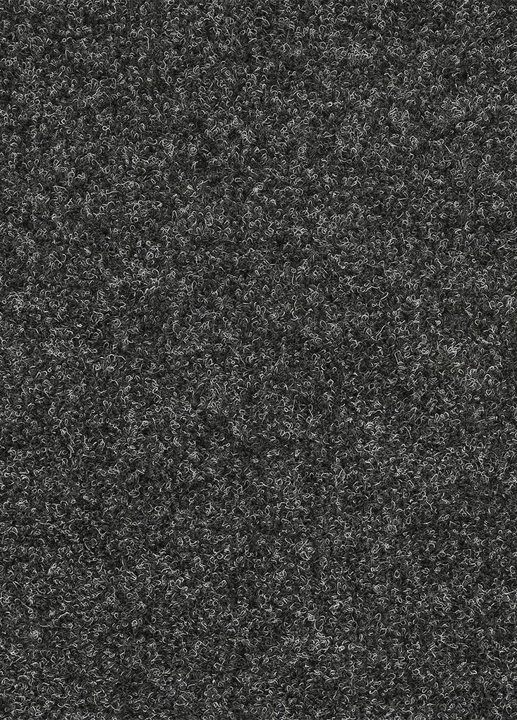 Koberce Breno Metrážny koberec ZENITH 18, šíře role 200 cm, čierna, viacfarebná