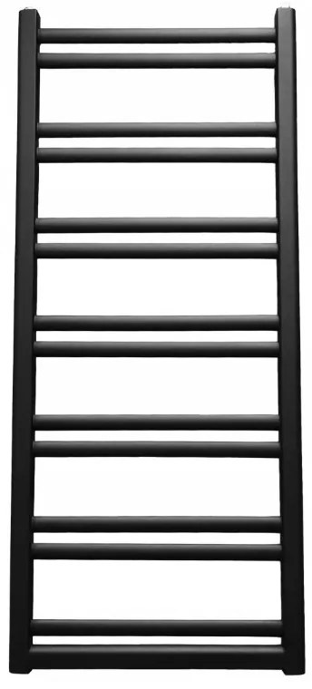 Regnis Retro, vykurovacie teleso 540x1450mm, 698W, čierna matná, RETRO145/50/D500/BLACK