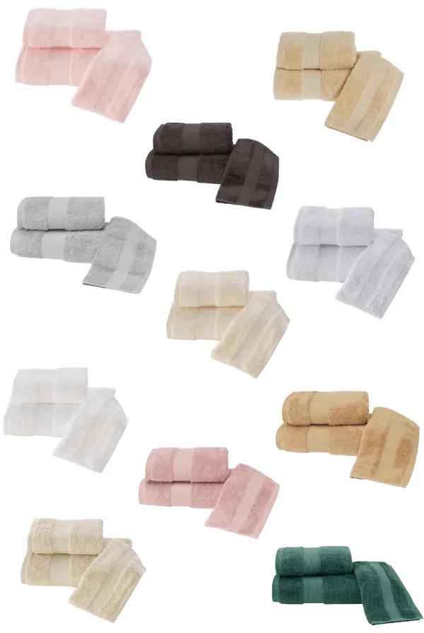 Soft Cotton Luxusný malý uterák DELUXE 32x50cm z Modalu Krémová