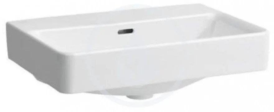 LAUFEN Pro S Umývadlo Compact, 550 mm x 380 mm, bez otvoru na batériu, biela H8189580001091
