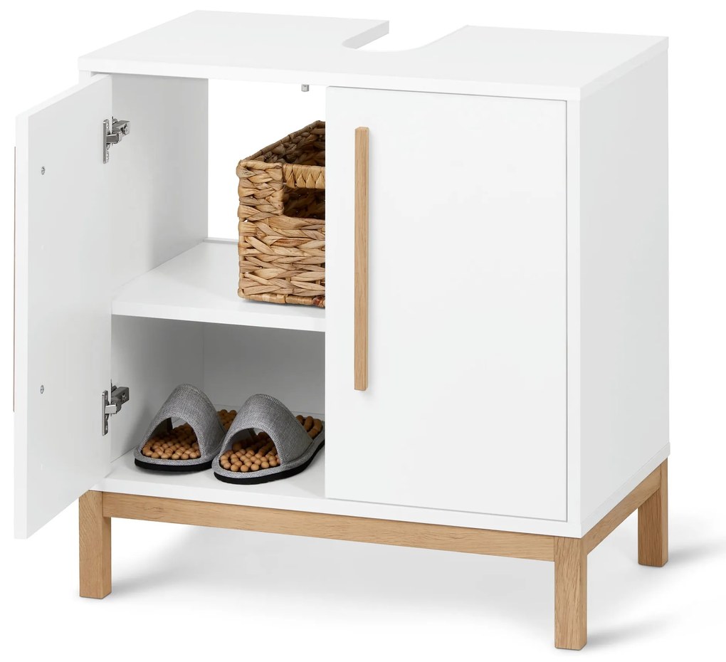 Skrinka pod umývadlo »Eklund«, biela